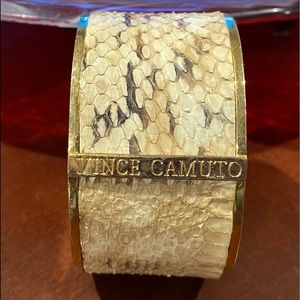 Vince Camuto Kate Bracelet - Gold tone, snakeskin